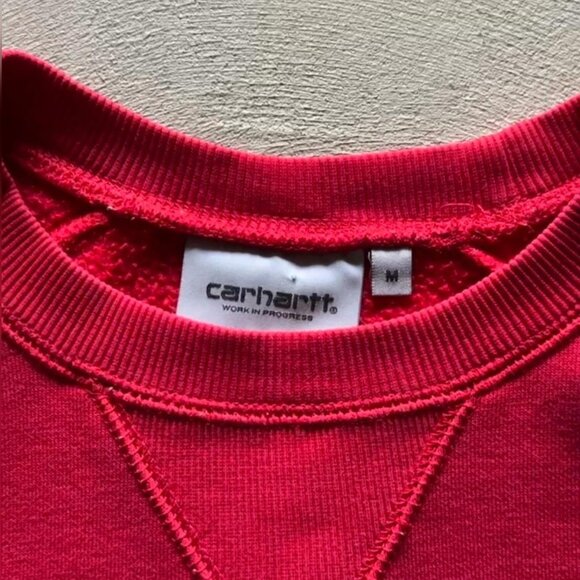 carhartt wip red sweatshirt - Picture 4 of 4
